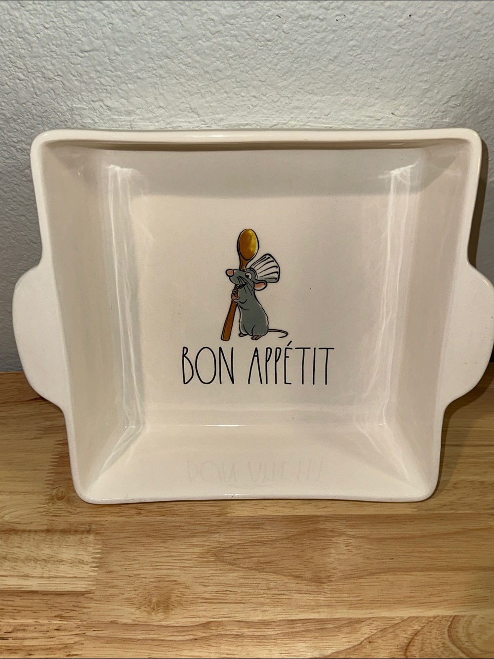 Disney/Pixar - Rae Dunn Artisan Collection Baking/Lasagna Pan Ratatouille “Remy”
